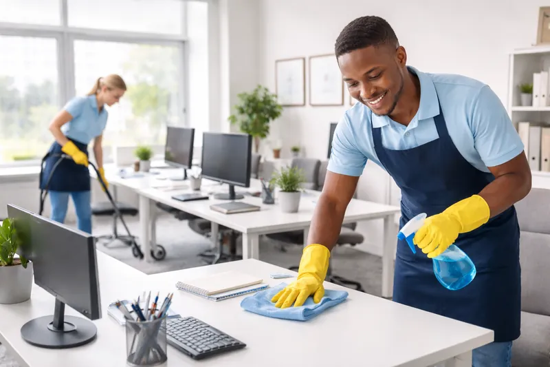 Office and commercial cleaning